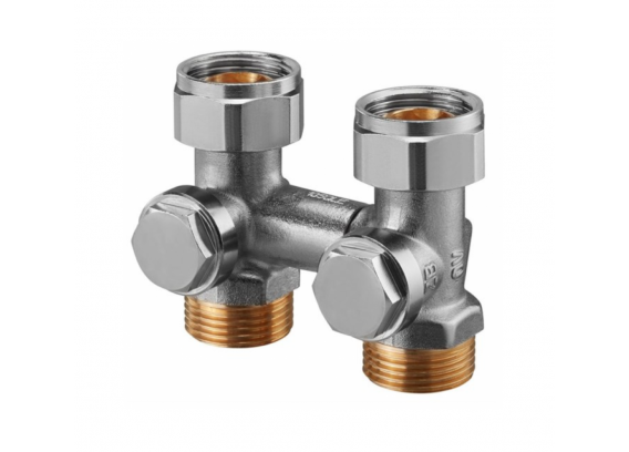 Узел нижнего подключения Oventrop Multiflex V ZB 3/4 НГ x 3/4 НР прямой 1016241