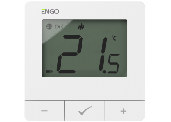 Умный терморегулятор Engo ZigBee/868 МГц, 230В, белый E25-230W