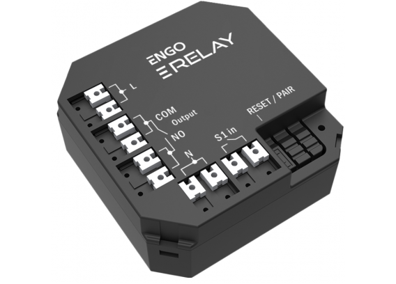Реле модульное Engo Zigbee сухой контакт, 12А, EREL-12ZB