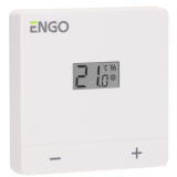 Терморегулятор проводной Engo накладной, 230В, белый EASY-230W