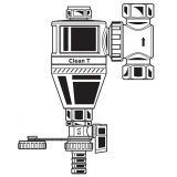 Сепаратор шлама Flamco Clean 1" DN25 (Kvs 24 м3/час) 28053