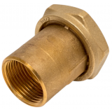 Фитинг для подключения насоса Giacomini 1 1/2" x 1" со встроенным обратным клапаном R39Y001