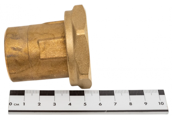 Фитинг для подключения насоса Giacomini 1 1/2" x 1" со встроенным обратным клапаном R39Y001