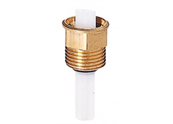 Запорный клапан Giacomini 1/4" x 1/2" для воздухоотводчика R160Y002