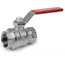 Кран шаровой Giacomini полнопроходной, серия 850, рукоять рычаг, латунный, 1 1/4" ВР R850X026