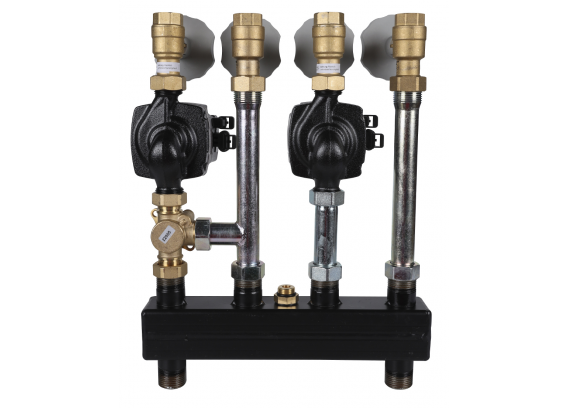Насосно-смесительный модуль Kombimix UK_MK с насосом Grundfos UPM3 70 (без сервопривода) M26102.3OSRU
