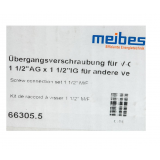 Комплект переходников Meibes 1 1/2" НГ x 1 1/2" НР для монтажа насосной группы DN25 M66305.5