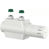 Комплект для нижнего подключения радиатора Meibes Simplex Design 1/2" НР х 3/4" EK, белый F12160