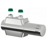 Комплект для нижнего подключения радиатора Meibes Simplex Design 1/2" НР х 3/4" EK, хром F12161