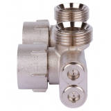 Узел нижнего подключения перекрестный уголовой E1/50 1/2 BP x 3/4 HP Meibes F10077
