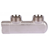 Узел нижнего подключения перекрестный уголовой E1/50 1/2 BP x 3/4 HP Meibes F10077