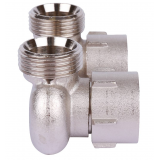 Узел нижнего подключения перекрестный уголовой E1/50 1/2 BP x 3/4 HP Meibes F10077