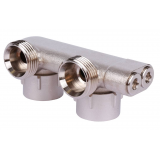 Узел нижнего подключения перекрестный уголовой E1/50 1/2 BP x 3/4 HP Meibes F10077