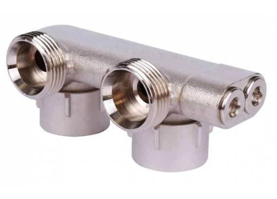Узел нижнего подключения перекрестный уголовой E1/50 1/2 BP x 3/4 HP Meibes F10077