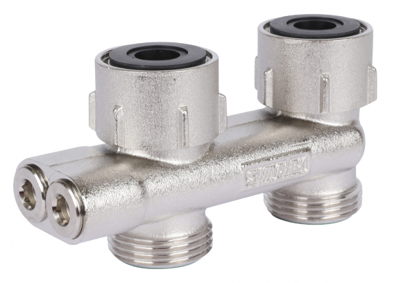 Узел нижнего подключения перекрестный прямой D1/50 1/2 BP x 3/4 HP Meibes F10076