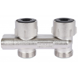 Узел нижнего подключения перекрестный прямой D1/50 1/2 BP x 3/4 HP Meibes F10076
