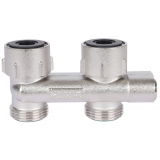Узел нижнего подключения перекрестный прямой D1/50 1/2 BP x 3/4 HP Meibes F10076