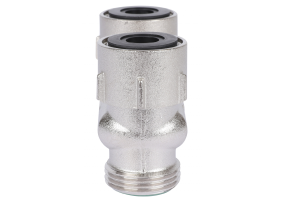 Узел нижнего подключения перекрестный прямой D1/50 1/2 BP x 3/4 HP Meibes F10076