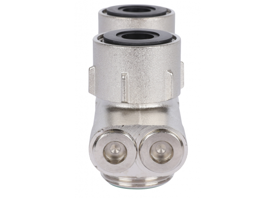 Узел нижнего подключения перекрестный прямой D1/50 1/2 BP x 3/4 HP Meibes F10076