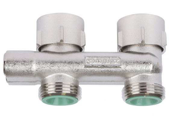 Узел нижнего подключения перекрестный прямой D1/50 1/2 BP x 3/4 HP Meibes F10076