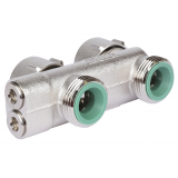 Узел нижнего подключения перекрестный прямой D1/50 1/2 BP x 3/4 HP Meibes F10076
