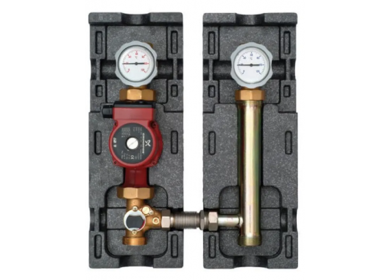 Насосная группа Meibes V-MK ME DN25 со смесителем, с насосом Grundfos Alpha2 L 25-60 M66833.10