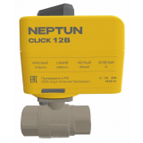 Кран шаровый с элекроприводом Neptun Bugatti Click 12В 1" 100037112100