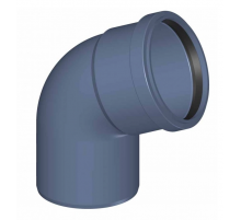 Отвод канализационный бесшумный Poloplast POLO-KAL NG DN 110 (67,5°) P2143