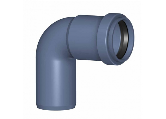 Отвод канализационный бесшумный Poloplast POLO-KAL NG DN 110 (87,5°) P2144