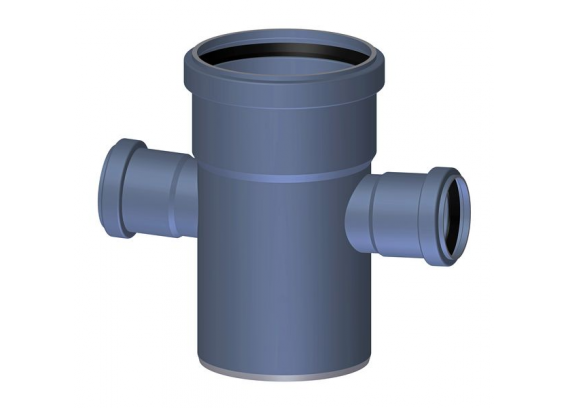 Крестовина канализационная бесшумная Poloplast POLO-KAL NG DN 110 x 50 x 50 (87,5°) P2255