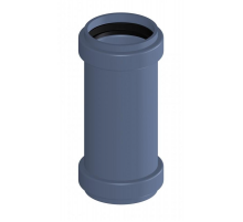 Муфта двухраструбная канализационная бесшумная Poloplast POLO-KAL NG DN 40Ø P2301