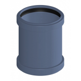 Муфта двухраструбная канализационная бесшумная Poloplast POLO-KAL NG DN 75Ø P2303