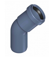 Отвод канализационный бесшумный Poloplast POLO-KAL NG DN 32 (45°) P2102