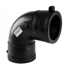Отвод электросварной из ПНД ПЭ100 Tega 20 мм. SDR 11 черный, 90° (Турция) 1819009