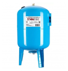 Расширительный бак Valtec для холодного и горячего водоснабжения, со сменной мембраной (100 л) 1" x 3/4" VT.AV.B.060100