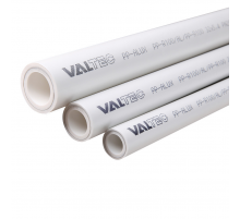 Труба полипропиленовая Valtec PPR-ALUX армированная алюминием, отрезок 2 метра, 20 мм. x 3,4 мм. VTp.700.AL25.20.02