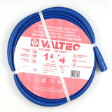 Теплоизоляция Valtec Супер Протект, синяя, в бухтах по 10 метров, 18 мм. VT.SP.R10B.1804