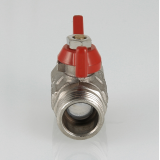 Кран шаровой латунный Valtec Compact 3/4 ВР x 3/4 НР ручка бабочка VT.093.N.05