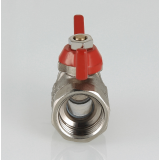 Кран шаровой латунный Valtec Compact 3/4 ВР x 3/4 НР ручка бабочка VT.093.N.05