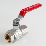 Кран шаровой латунный Valtec ГОСТ 1/2 ВР ручка рычаг VT.414.N.04