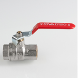Кран шаровой латунный Valtec ГОСТ 1/2 ВР ручка рычаг VT.414.N.04