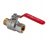 Кран шаровой латунный Valtec ГОСТ 3/4 ВР x 3/4 НР ручка рычаг VT.415.N.05