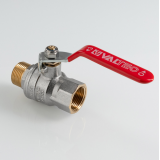 Кран шаровой латунный Valtec ГОСТ 3/4 ВР x 3/4 НР ручка рычаг VT.415.N.05