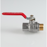 Кран шаровой латунный Valtec ГОСТ 3/4 ВР x 3/4 НР ручка рычаг VT.415.N.05