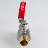 Кран шаровой латунный Valtec ГОСТ 3/4 ВР x 3/4 НР ручка рычаг VT.415.N.05