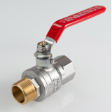 Кран шаровой латунный Valtec ГОСТ 3/4 ВР x 3/4 НР ручка рычаг VT.415.N.05