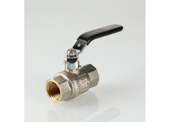Кран шаровой латунный Valtec Perfect 1/2 ВР ручка рычаг VT.314.N.04