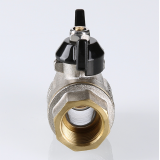 Кран шаровой латунный Valtec Perfect 3/4 ВР ручка бабочка VT.317.N.05