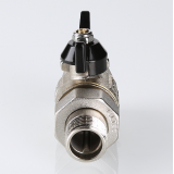 Кран шаровой латунный Valtec Perfect 3/4 ВР x 3/4 НР ручка бабочка, с полусгоном VT.327.N.05