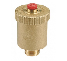 Автоматический воздухоотводчик Giacomini 1/2" прямой, 14 бар, 120 °C, латунный R99Y003